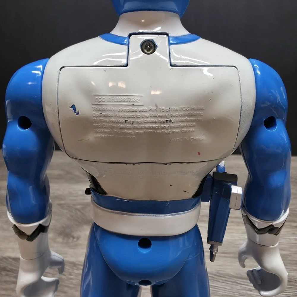 Rare 1999 Saban Blue Power Ranger Figure - Walkie Talkie - Only Blue Ranger